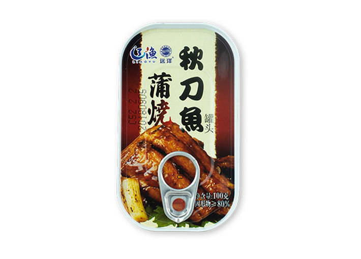 遼漁遠(yuǎn)洋蒲燒秋刀魚罐頭